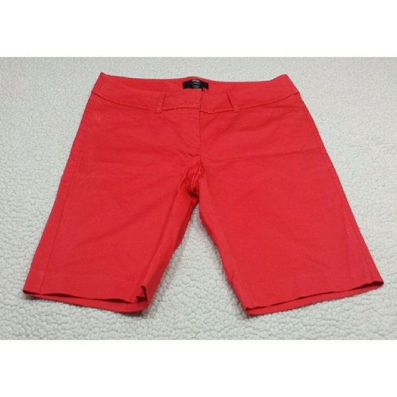 Mossimo Supply Co. Pants - !Red Bermuda shorts stretch size 8